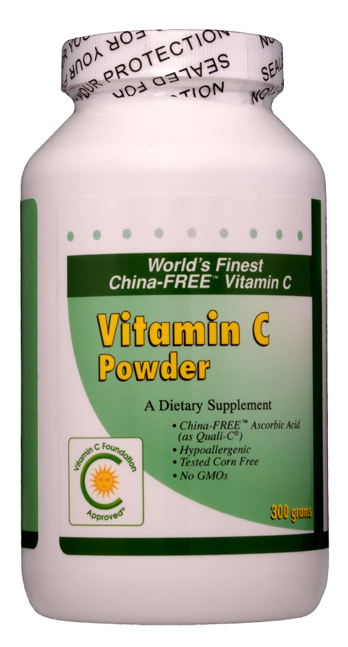 World's Finest Vitamin C Powder (300 g) w/Quali-C®